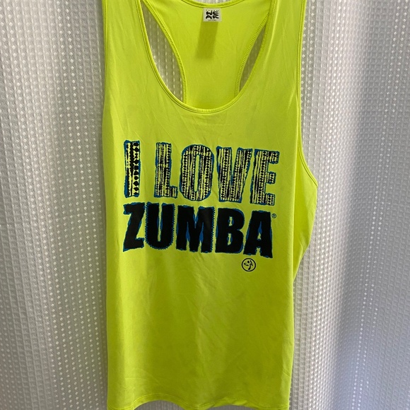 Zumba Racer back top - Picture 1 of 3